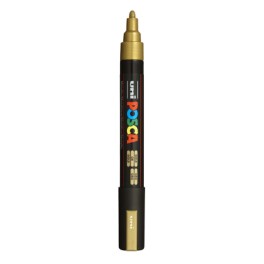 MARKER UNI POSCA PC-5M PLAKATOWY ZŁOTY MARKER UNI POSCA PC-5M PLAKATOWY ZŁOTY